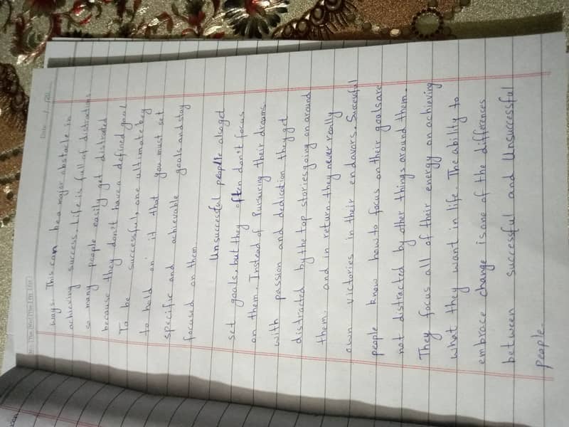 Hand writing assignment 0