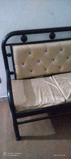 5 seater sofa for sale with brown colur sofa cover due to space resone