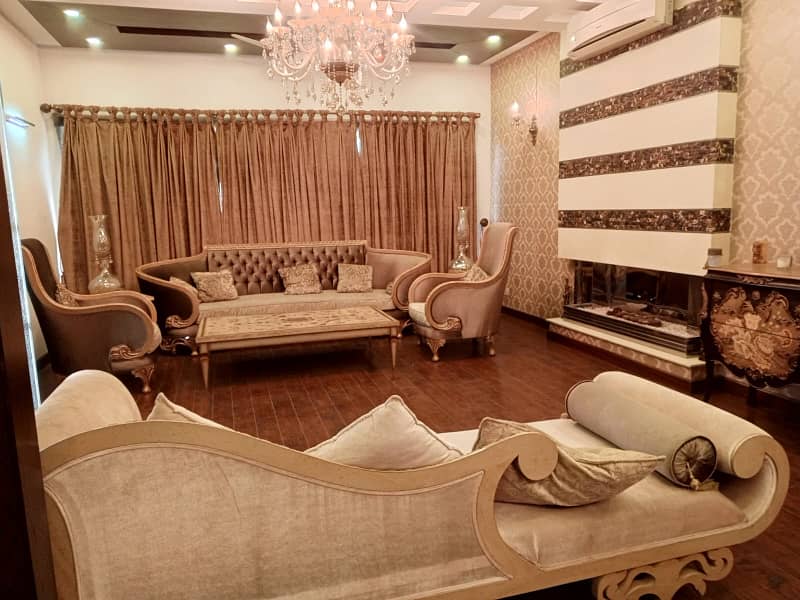 D H A Lahore 1 kanal Mazher Munir Design House Fully Furnished with 100% original pics available for Rent 4