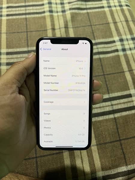 IPHONE 11 pro PTA APPROVED 11