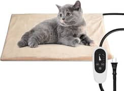 NICREW Cat Heating Pad, Temperature Adjustable Heated Cat Bed 0
