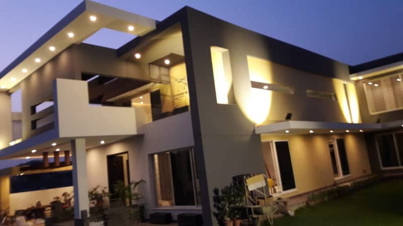 D H A Lahore 2 kanal Mazher Munir Design House with 100% original pics available for Rent 29