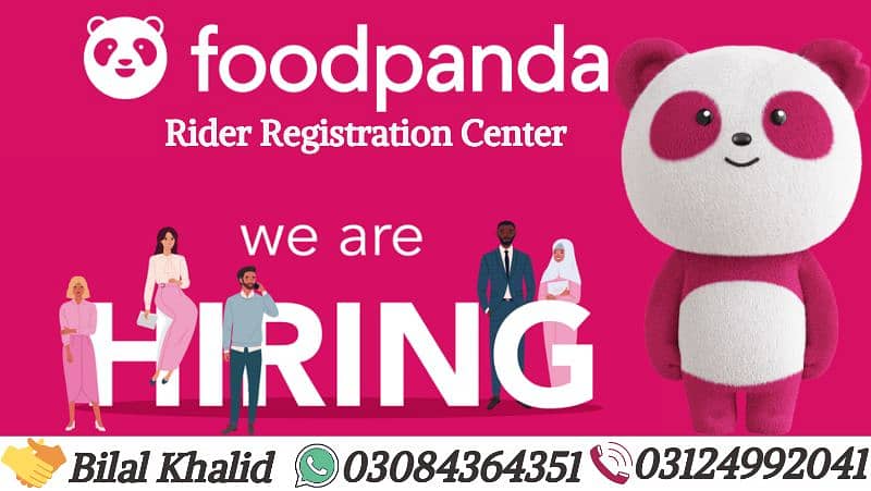 Rider Job Foodpanda available in Lahore 2