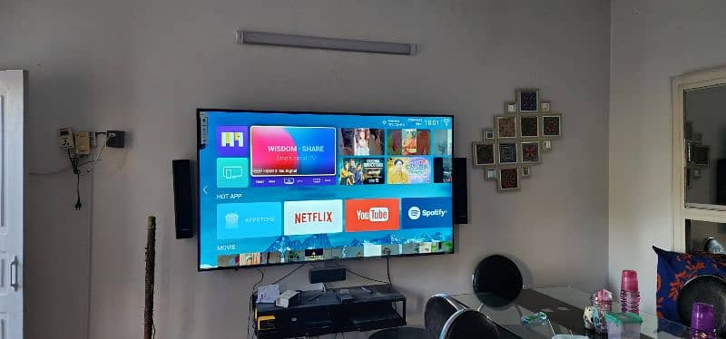 Full 75 inches Bluetooth 4K HDR Android TV 2