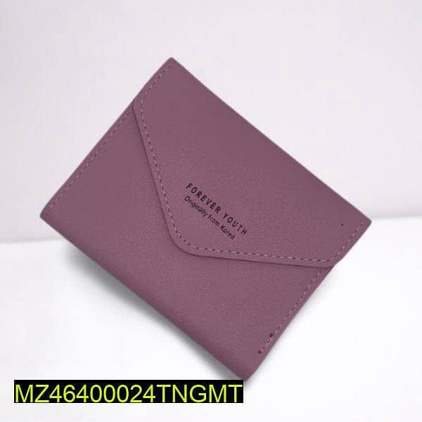 Envelope Shaped Mini Tri Fold Wallet Purse or Clutch for Girls 2