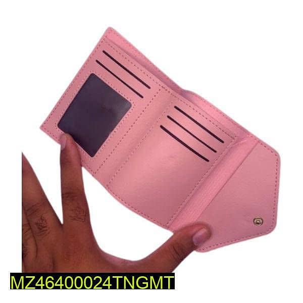 Envelope Shaped Mini Tri Fold Wallet Purse or Clutch for Girls 4