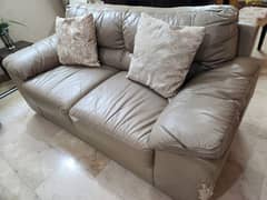 Leather sofa set 0