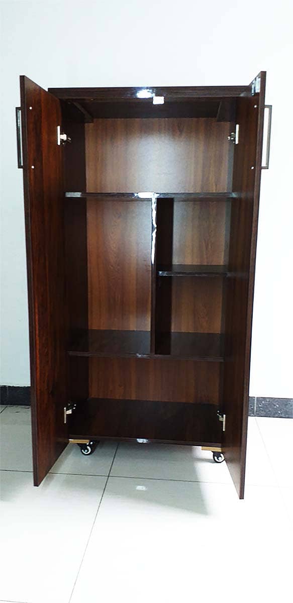 Cupboard Brown and Black Made by MDF Sheet 2