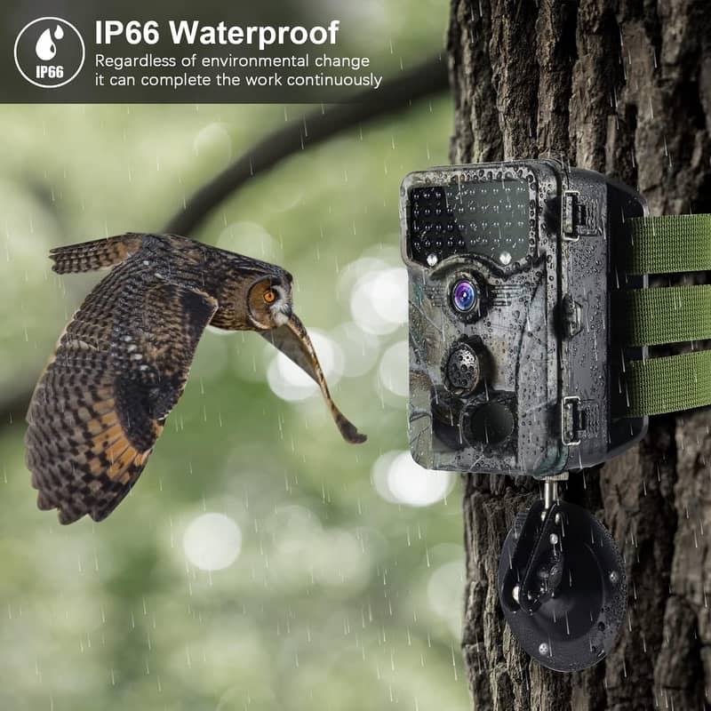 Trail Camera, Camera 1520P with 0.1s Trigger Speed Trail Cam A1272 1