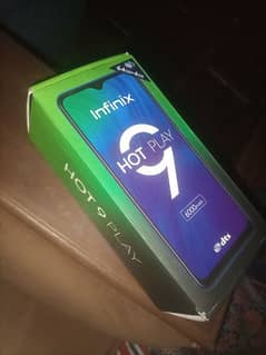 infinix hot9 play 4/64        10 by 10