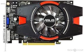 GTX 650 2gb and 128bit DDR 5, Can be overclocked to 4gb