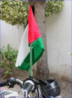 Palestine flag rod for bike, coustmized flag making