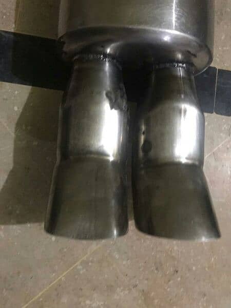 otto racing original exhaust 3inlet 4outlet 4x 3