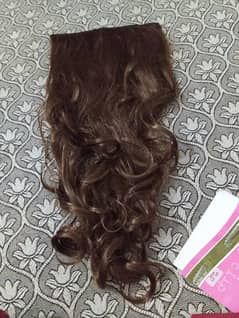Light brown color hair extension