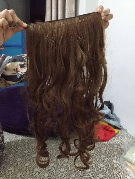 Light brown color hair extension 1