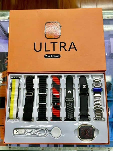watch ultra 7in1 straps big infinity display 1