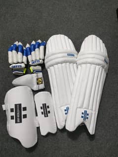Cricket Accessori Pack Of 5 (Leg Pads+Thai+Arm+Guard Suporter+Gloves) 0