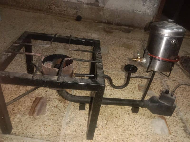 use oil burning stove 1