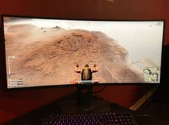 Dell 34inch 4K UHD IPS 10 bits 60Hz Ultra Wide Curved Gaming Monitor