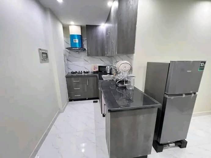 1 BED LAVISH FURNISHED APARTMENT FOR SALE IN BAHRIA TOWN LAHORE 1
