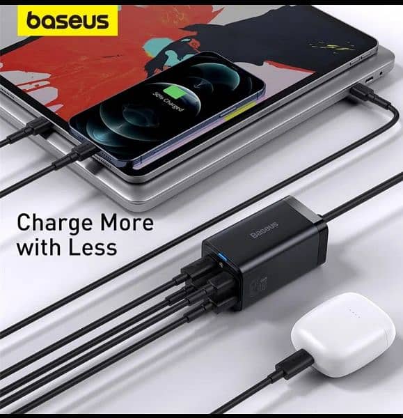 Baseus 65 W charging type c . 1