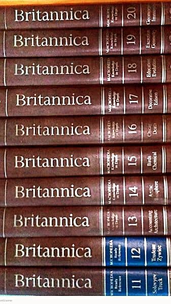 ORIGINAL BRITANNICA ENCYCLOPEDIA 15TH EDITION 3