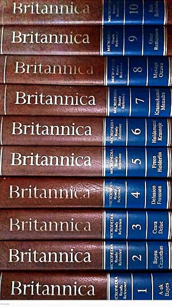ORIGINAL BRITANNICA ENCYCLOPEDIA 15TH EDITION 4