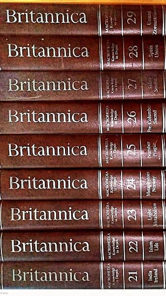 ORIGINAL BRITANNICA ENCYCLOPEDIA 15TH EDITION 5