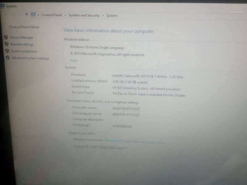 Acer laptop chroombook 0