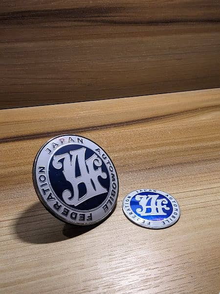 Japan automobile federation JAF badge and sticker 1