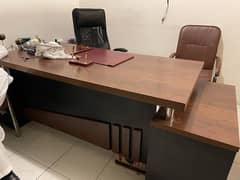 executive table or office table or chairs available