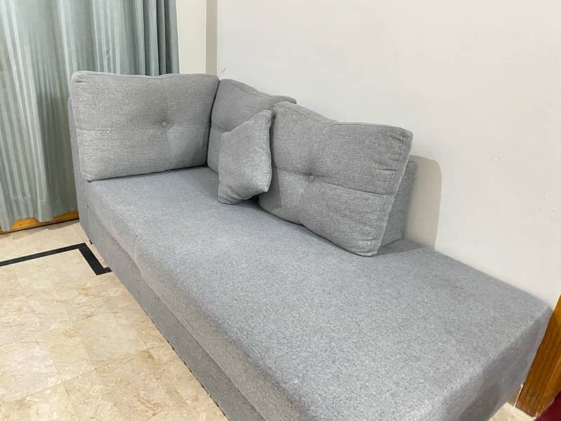 L shaped sofa for 45k. 1