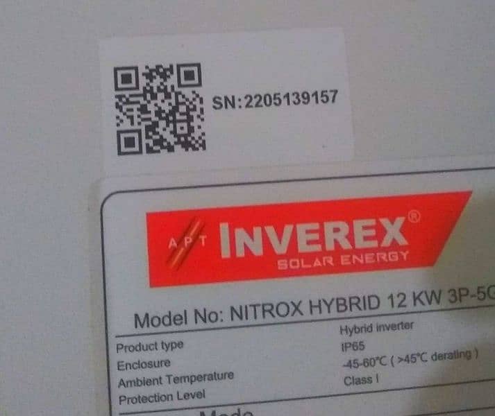 Nitrox 12kw hybrid inverter 3phase 3