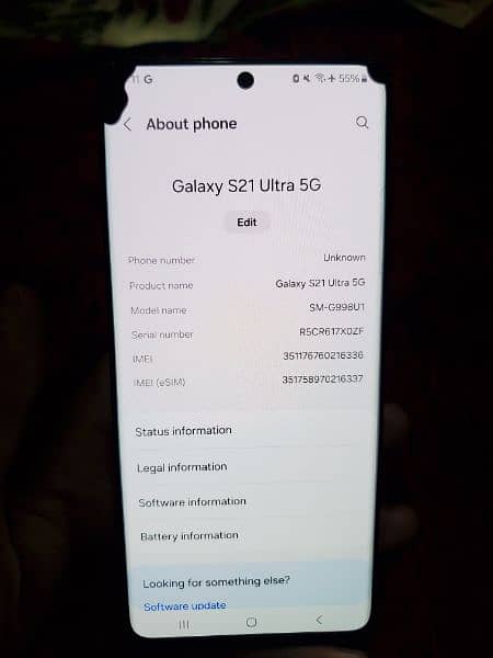 Samsung S21 ultra 5g 7