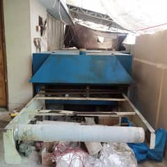 Gas and uv conveyor dryer t-shirt printing