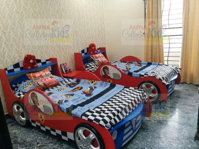 Kids bed | kids Car Bed | kid single bed | complete kids room sets 7