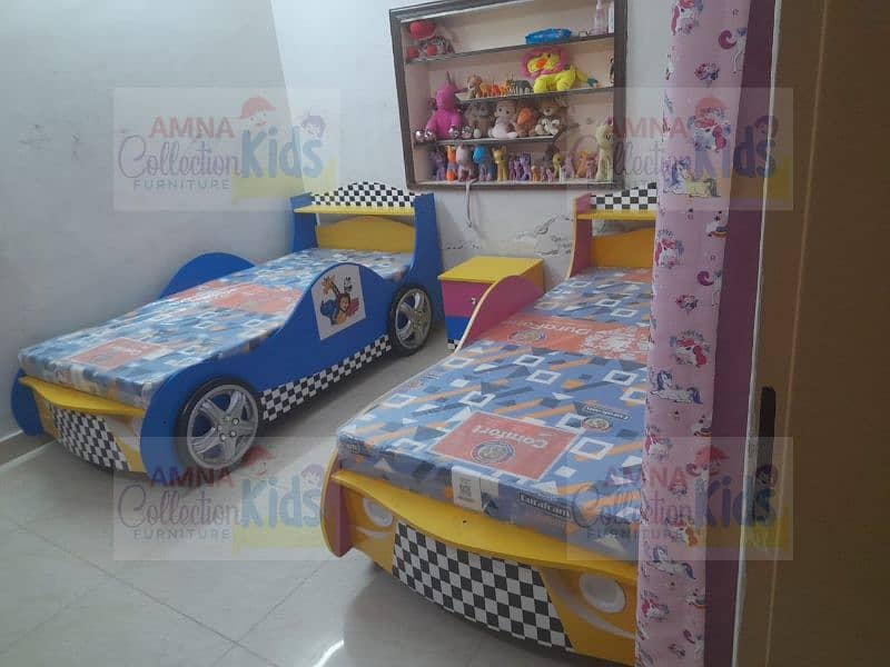 Kids bed | kids Car Bed | kid single bed | complete kids room sets 18