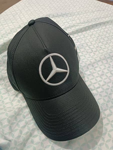 Mercedes  F1 team march and original cap 3