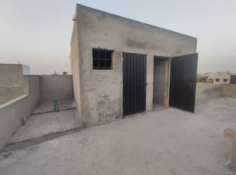 5 Marla Solid Grey Grey Structure B Block Good And Hot Location Bahria Orchard 5