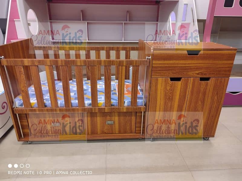 Baby cot | Baby beds | Kid wooden cot | Baby bunk bed | Kids furniture 13