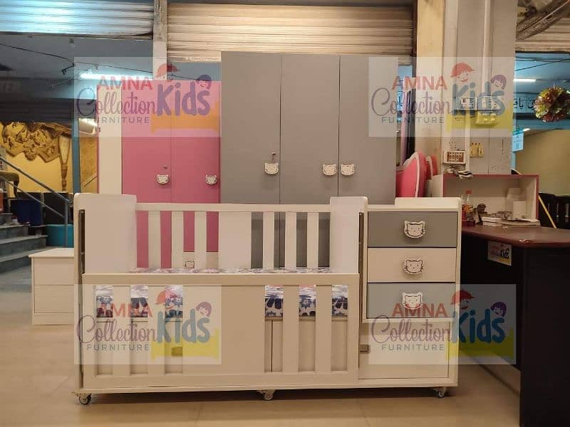 Baby cot | Baby beds | Kid wooden cot | Baby bunk bed | Kids furniture 15