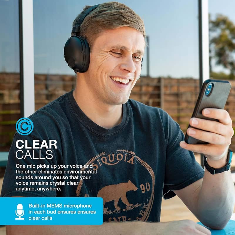 JLab Studio Pro Bluetooth Over-Ear Headphones 50+ Hour Playtime 4
