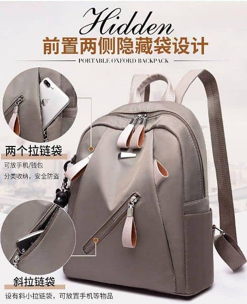 Nylon backpacks 1