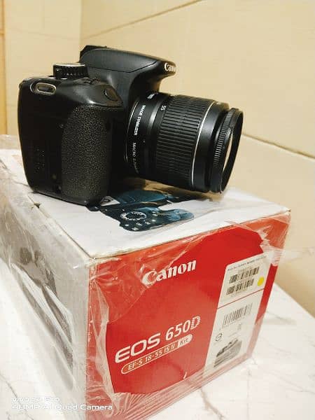 Canon 650d DSLR Camera for sell 2