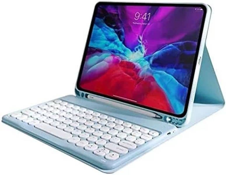 Keyboard Case for iPad Mini 6, Bluetooth Tablet Keyboard 6