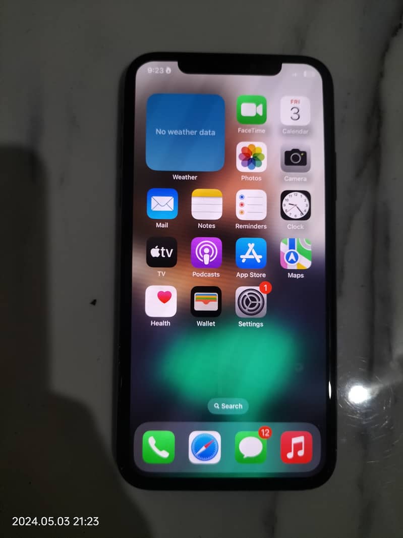 iPhone x 64GB PTA approved 9