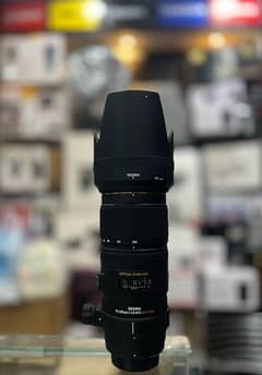 Sigma 70-200mm f/2.8 DG Ex HSM OS lens for Nikon Mount (Imported Unit) 0