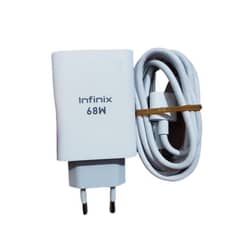 Infinix original box pulled 68W charger new