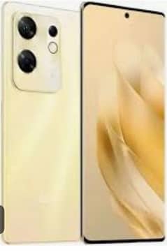 Fresh set golden color with box charge infinix zero 30