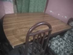dyning table with 4 chairs